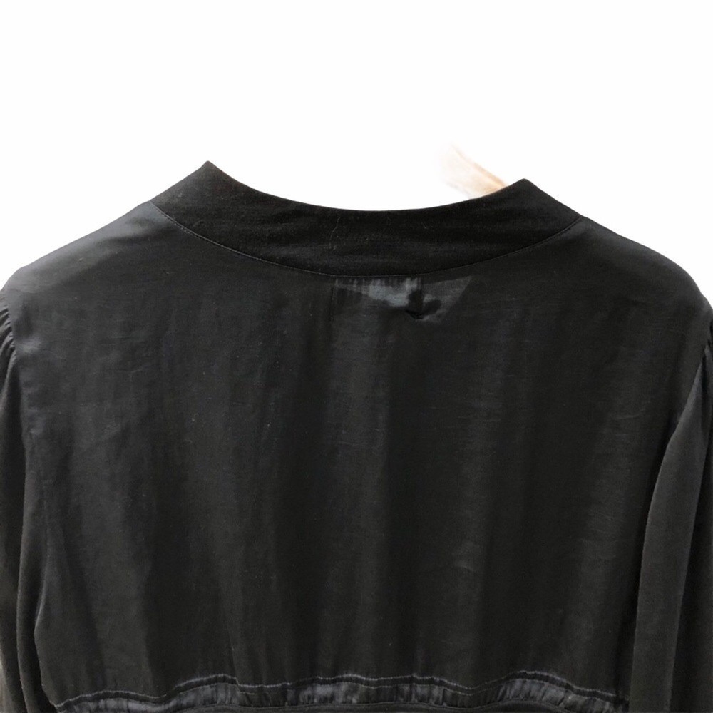 Cotelac Blazer Jacket Black Open Front Size XXL Blazer Coatigan - Picture 3 of 10